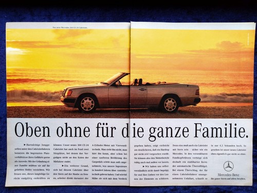 Mercedes benz 124 - w, cabrio